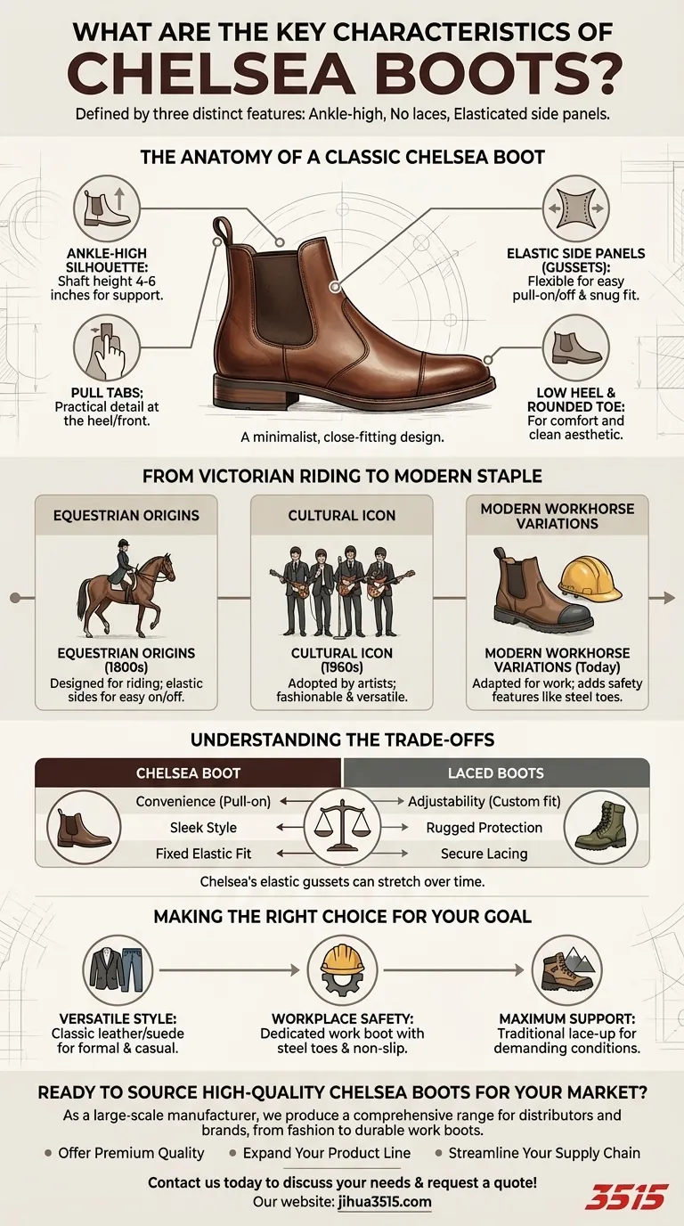 Quelles sont les caractéristiques clés des bottes Chelsea ? Définir un style et une fonctionnalité intemporels Guide Visuel