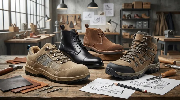 ما هي الأنواع الرئيسية لأحذية الرجال وأغراضها الأساسية؟ دليل لأحذية العمل والأحذية الرسمية والأحذية الكاجوال والأحذية الخارجية