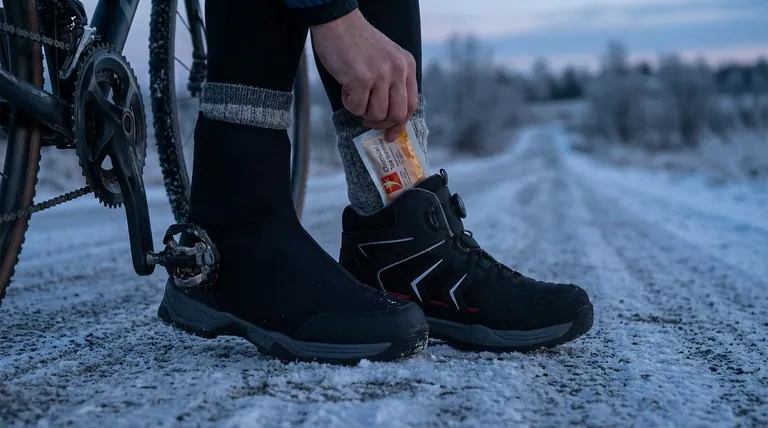 Les chauffe-orteils chimiques sont-ils utiles pour le cyclisme hivernal ? Battez le froid et prolongez votre saison de cyclisme