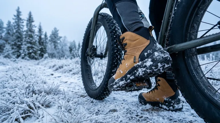 추운 날씨에 사이클링을 위해 윈터 부츠를 사용하면 어떤 이점이 있나요? 완벽한 편안함과 안전함으로 라이딩하세요.