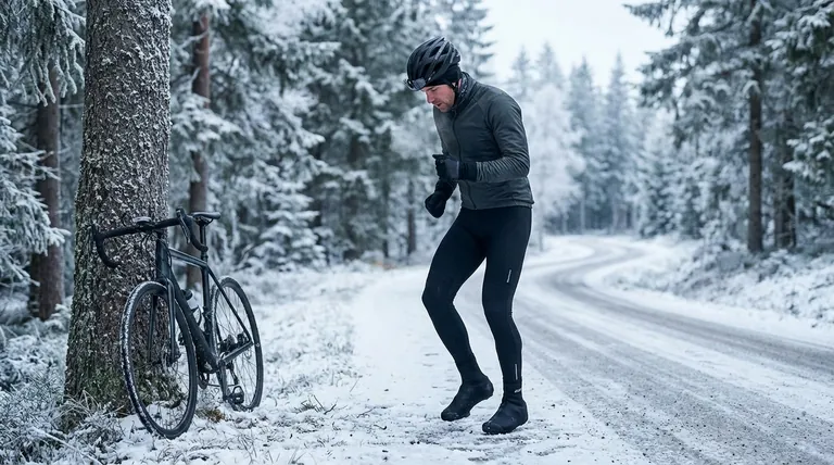 ¿Cuál es una solución rápida para los pies fríos durante un paseo en bicicleta de invierno? Domina la prevención y mantente abrigado