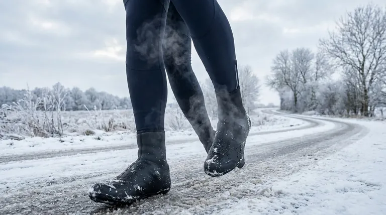 Pourquoi la gestion de l'humidité est-elle importante pour garder les pieds au chaud lors du cyclisme hivernal ? Préservez vos pieds du froid grâce à une isolation sèche