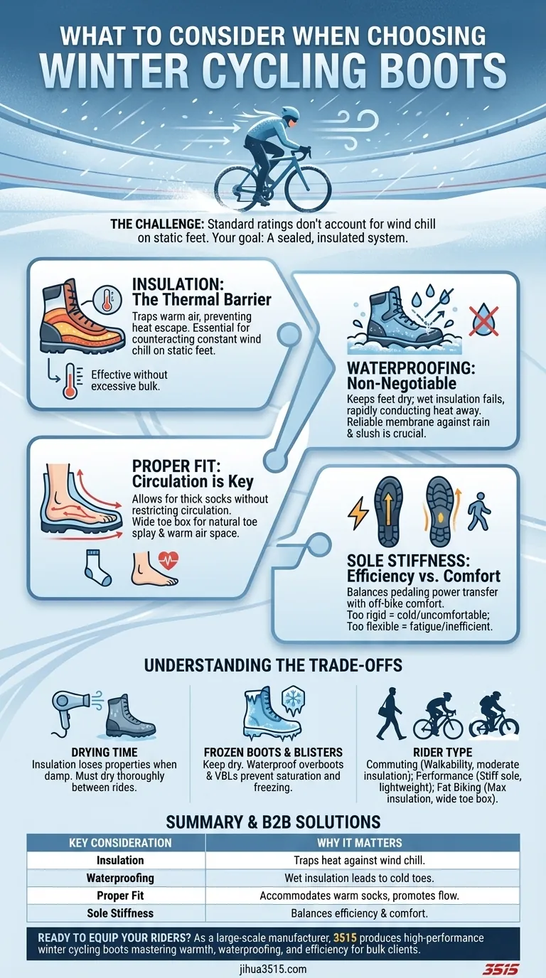 ¿Qué se debe considerar al elegir botas para ciclismo de invierno? Mantente abrigado y pedalea eficientemente Guía Visual