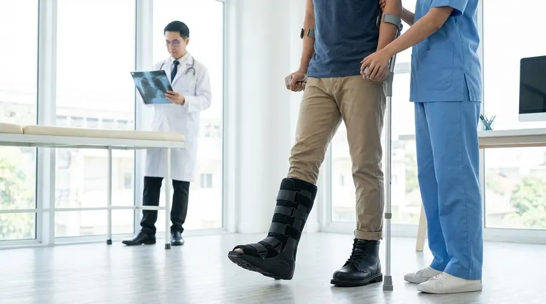 Y a-t-il eu des complications telles qu'une perte de réduction ou une pseudarthrose dans l'étude ? Une conclusion positive pour la mise en charge précoce