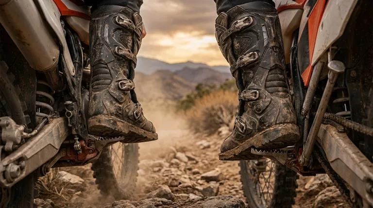 Quels sont les avantages des bottes de moto pour la conduite tout-terrain ? Protection et contrôle inégalés du vélo