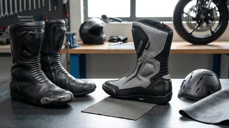 Perché la scelta del materiale è importante per gli stivali da moto? La chiave per bilanciare sicurezza, comfort e durata