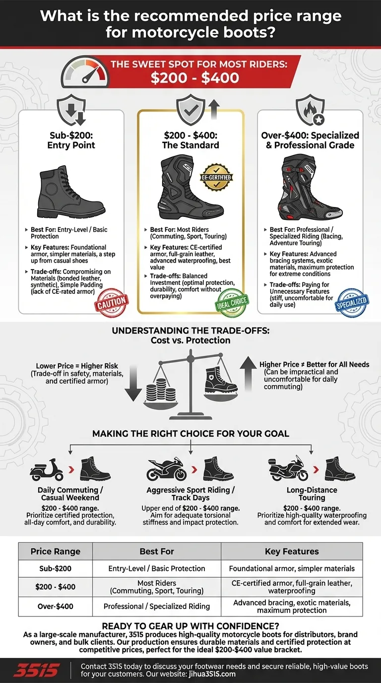 Quelle est la fourchette de prix recommandée pour les bottes de moto ? Trouvez le meilleur rapport qualité-prix pour votre conduite Guide Visuel