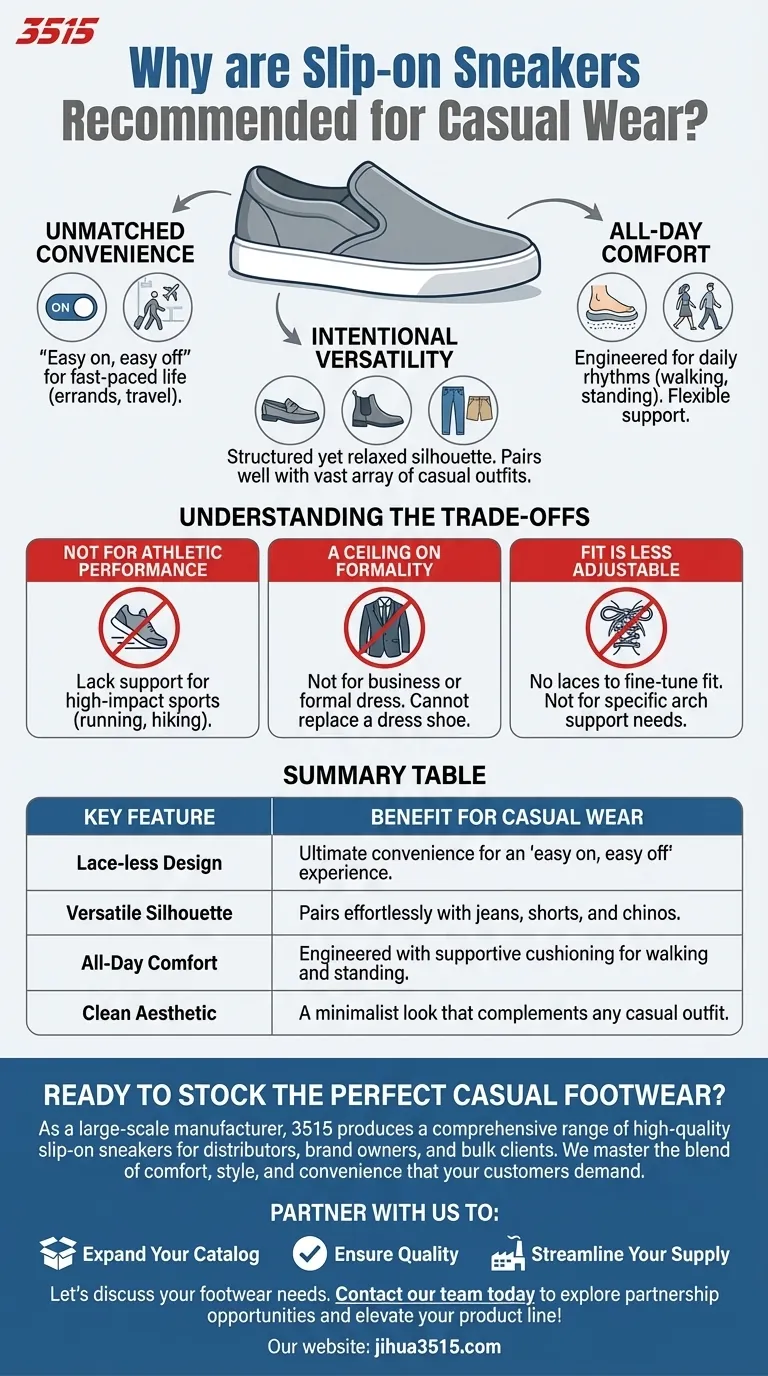 Why are slip-on sneakers recommended for casual wear? Unlock Effortless Style & Comfort Visual Guide