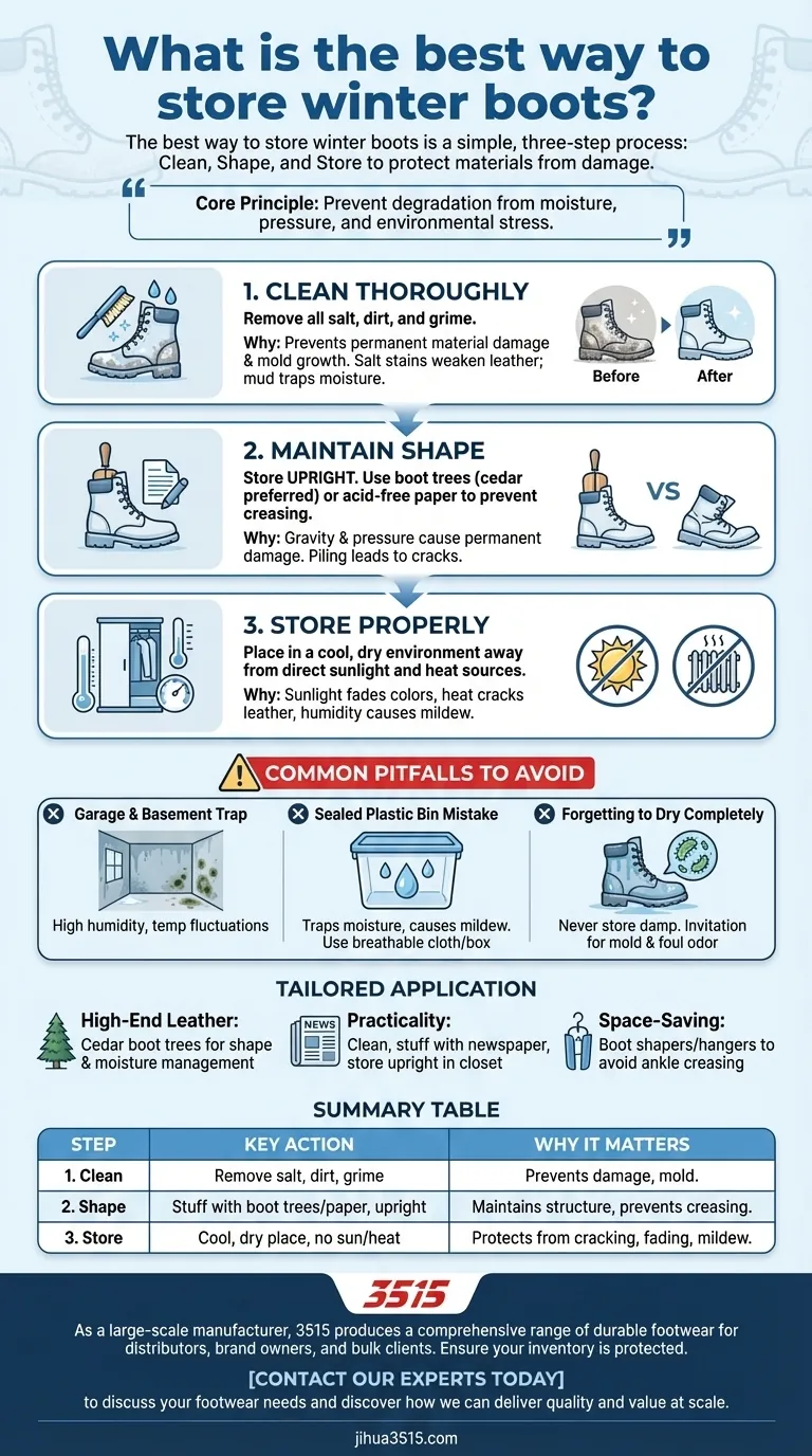 Quelle est la meilleure façon de ranger les bottes d'hiver ? Protégez votre investissement pour la saison prochaine Guide Visuel