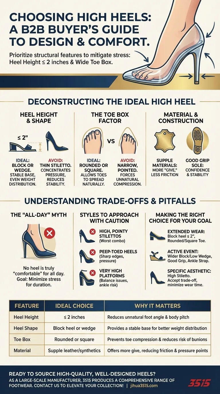Que faut-il rechercher lors du choix de talons hauts ? Priorisez ces 2 caractéristiques essentielles pour moins de douleur Guide Visuel