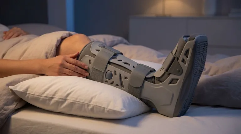 Pourquoi est-il important de porter des bottes de marche la nuit ? Protégez votre rétablissement pendant votre sommeil