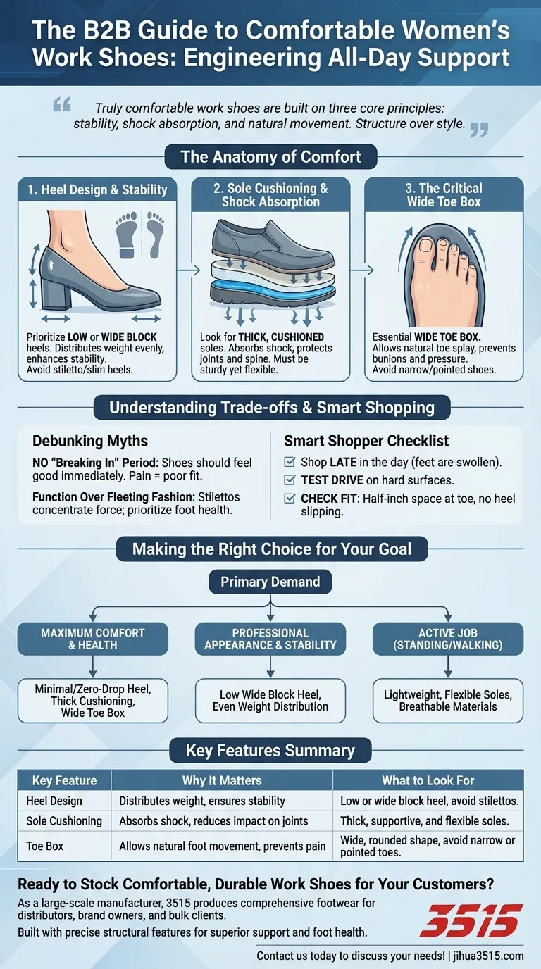 Quais são algumas recomendações para sapatos de trabalho femininos confortáveis? Encontre o ajuste perfeito para suporte durante todo o dia Guia Visual