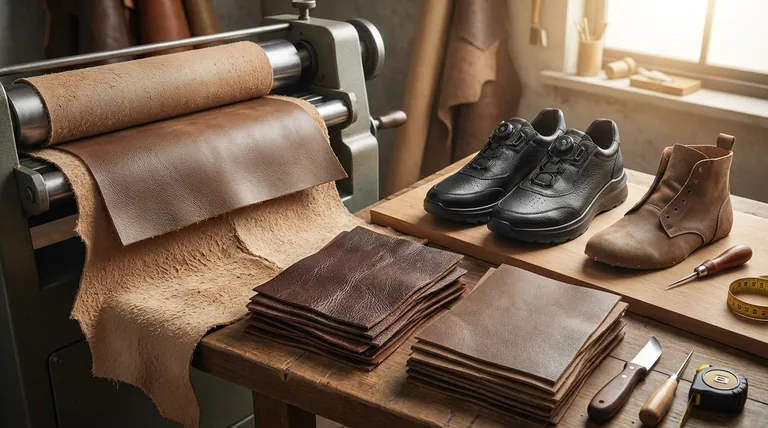 Quelle est la différence entre le cuir de première couche et le cuir de deuxième couche ? Choisissez le bon matériau pour vos chaussures