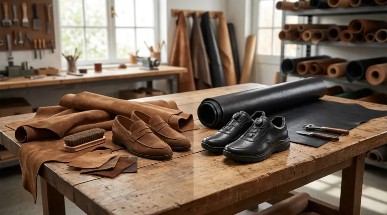 Comment le cuir de suède se compare-t-il au cuir de vache de première couche ? Choisissez le bon cuir pour vos besoins