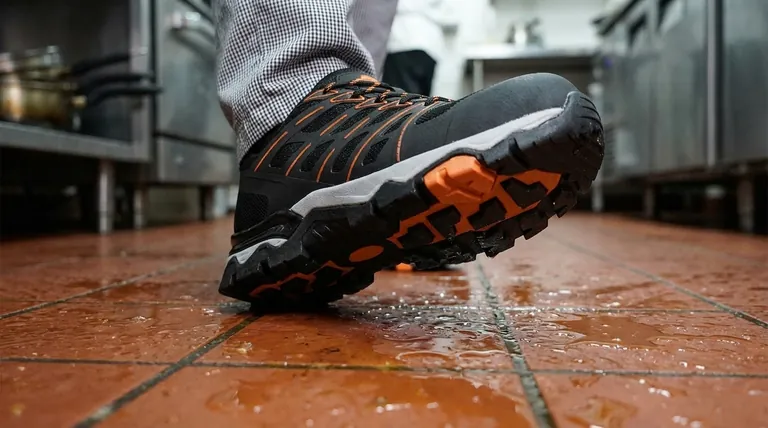 Qu'est-ce qui rend les chaussures antidérapantes essentielles pour les emplois dans la restauration ou l'industrie ? Prévenez les glissades et les chutes coûteuses