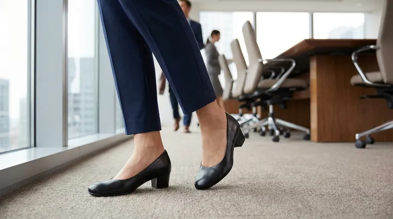 Quels sont les avantages des escarpins à petit talon pour un cadre professionnel ? Obtenez style et confort toute la journée