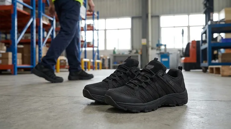 Quel type de chaussures de travail convient aux personnes ayant les voûtes plantaires hautes ? Trouvez un soutien pour un confort de longue durée