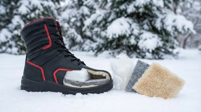 ¿Qué tipos de aislamiento se usan comúnmente en las botas de invierno? Una guía sobre Thinsulate, Shearling y más.