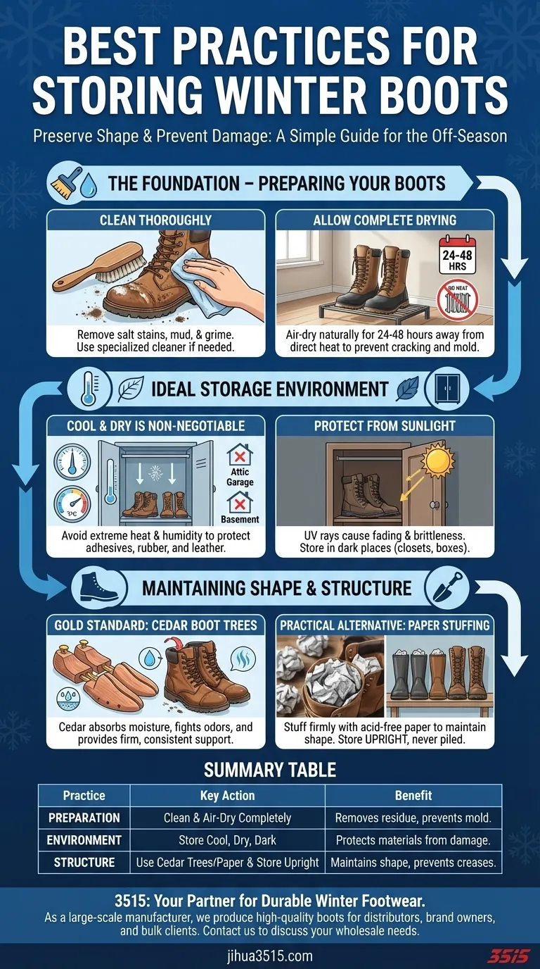 Quelles sont les meilleures pratiques pour ranger ses bottes d'hiver ? Préservez votre investissement pour la saison prochaine Guide Visuel