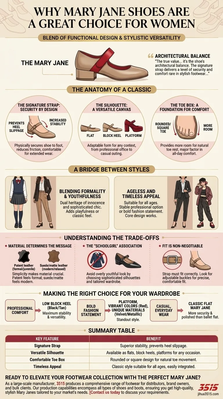 Pourquoi les chaussures Mary Jane sont-elles un excellent choix pour les femmes ? Confort, style et polyvalence débloqués Guide Visuel