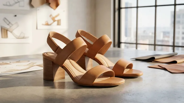 Quelles sont les caractéristiques des sandales à talon bloc ? Découvrez le mélange parfait de style et de stabilité
