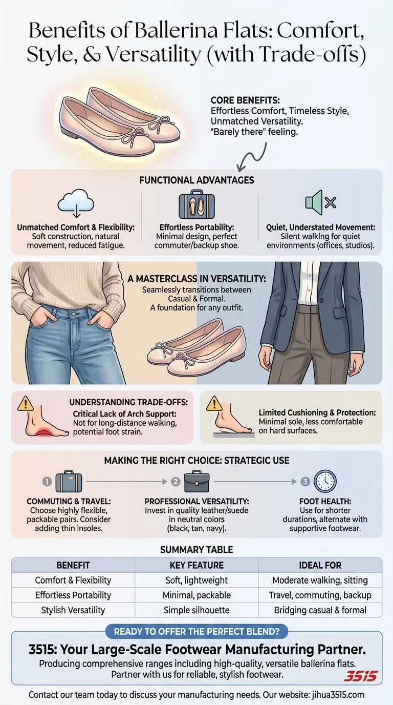Quels sont les avantages des ballerines ? Confort inégalé et style intemporel Guide Visuel