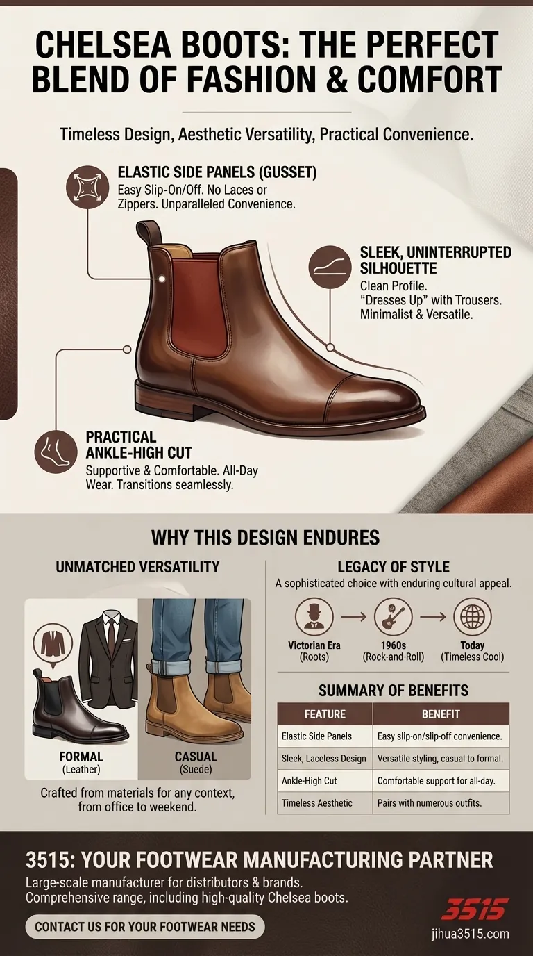 Pourquoi les bottines Chelsea sont-elles une option à la mode et confortable ? Découvrez leur style intemporel et leur confort inégalé Guide Visuel