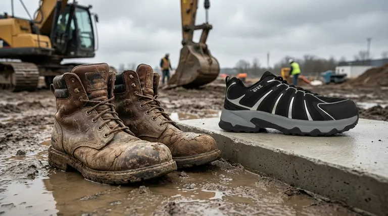 Was sind die Nachteile von Leder bei Sicherheitsschuhen? Die Kompromisse eines klassischen Materials