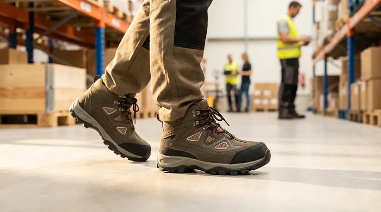 Quels sont les avantages de l'utilisation de tissus dans les empeignes de chaussures de sécurité ? Améliorer le confort et le style pour le travail en intérieur