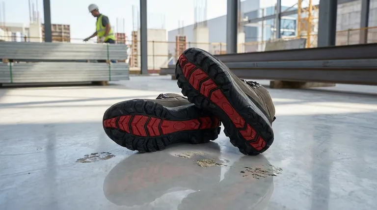 Quelles sont les propriétés des semelles extérieures en polyuréthane (PU) pour les chaussures de sécurité ? Découvrez le mélange parfait de protection légère et de confort