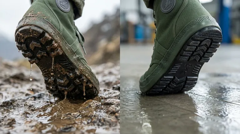 Qu'est-ce qui rend les semelles en caoutchouc efficaces pour la résistance au glissement ? Découvrez la science de la traction