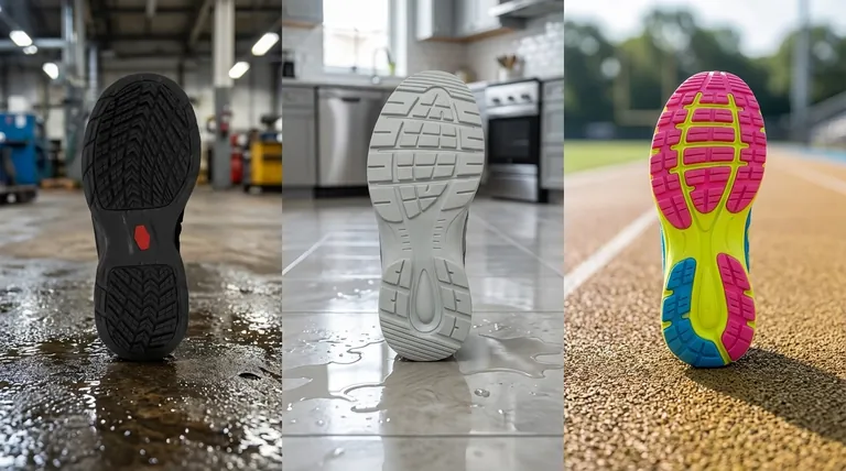 Quelles sont les alternatives au caoutchouc pour les semelles antidérapantes ? Découvrez le meilleur matériau pour votre environnement