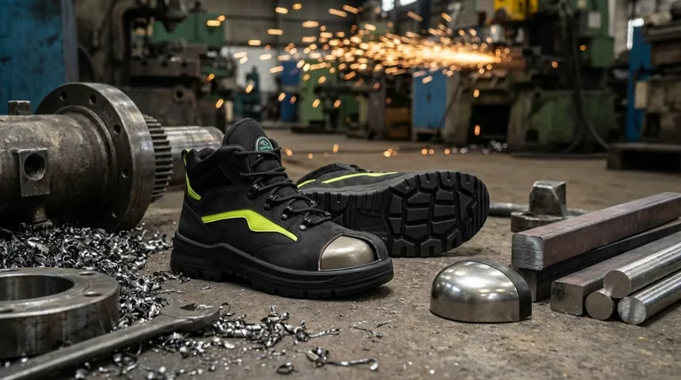 Quali tipi di acciaio vengono utilizzati nei puntali di sicurezza? Scegli la protezione giusta per il tuo cantiere