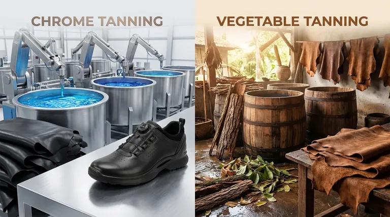 Quelles sont les différences entre le tannage au chrome et le tannage végétal ? Choisissez le bon cuir pour votre produit