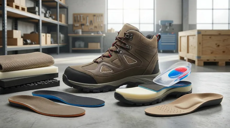 Quels types de semelles intérieures sont utilisés dans les bottes de sécurité et comment améliorent-elles le confort ? Choisissez le bon soutien pour votre travail