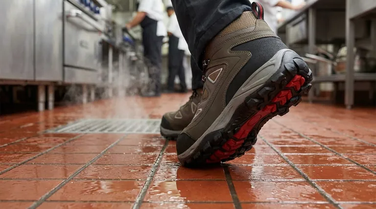 Comment les chaussures antidérapantes peuvent-elles réduire les accidents du travail ? Prévenez les glissades et les chutes grâce à des chaussures de sécurité conçues.