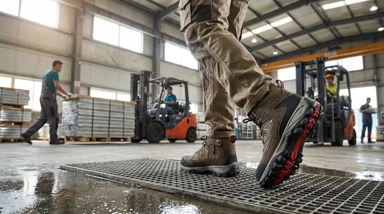 Comment les matériaux légers des chaussures antidérapantes profitent-ils au porteur ? Réduire la fatigue et améliorer la sécurité