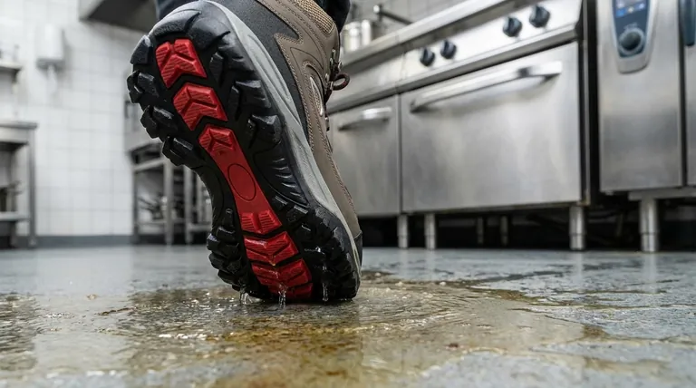 ¿Qué hace que las suelas de ciertos zapatos antideslizantes sean particularmente efectivas? Descubra la ciencia de la tracción