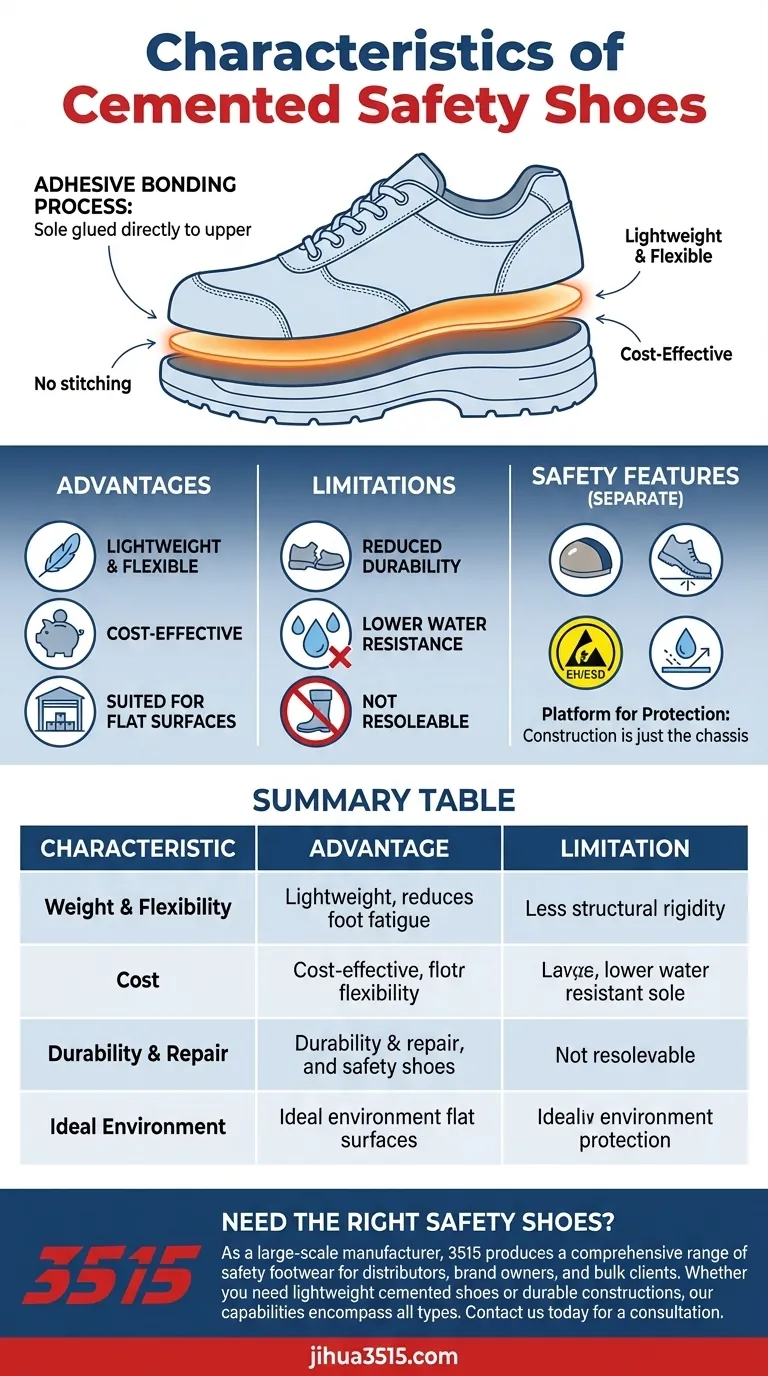 セメント製安全靴の特徴とは？軽量で手頃な価格の保護性能について解説 ビジュアルガイド