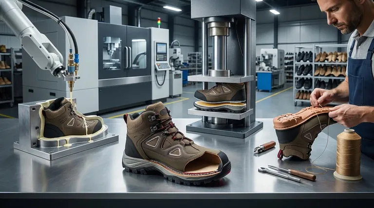 Comment la semelle est-elle fixée à la tige dans la fabrication de chaussures de sécurité ? Choisissez la bonne liaison pour la durabilité