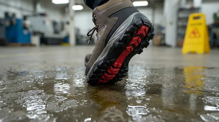 Quels matériaux sont généralement utilisés pour les semelles extérieures antidérapantes ? La science des chaussures résistantes au glissement