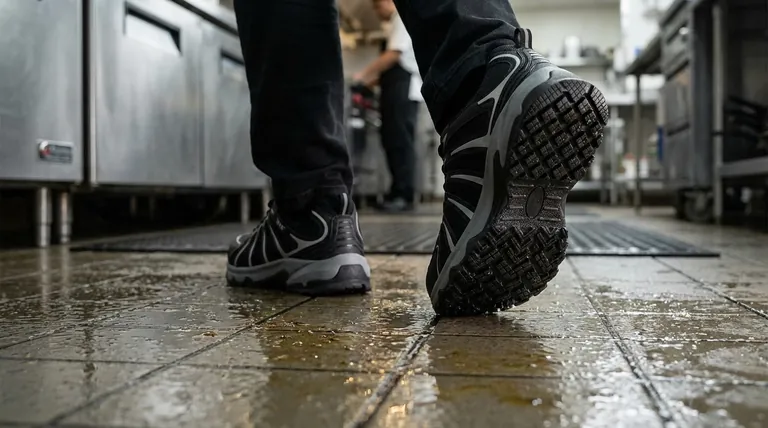 滑りにくい靴を定義する5つの重要な特徴は何ですか?職場安全のためのガイド