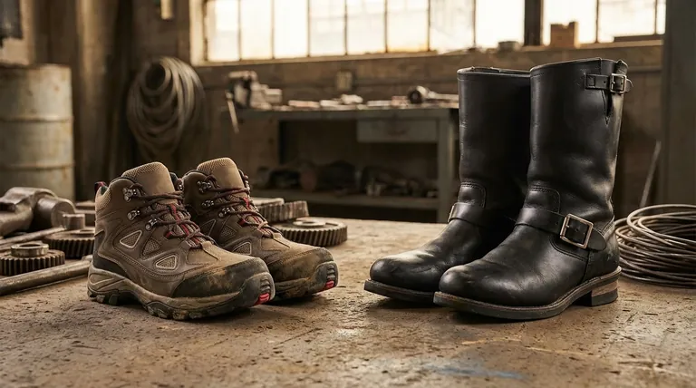 엔지니어 부츠와 작업화의 차이점은 무엇인가요? 스타일 대 안전 가이드