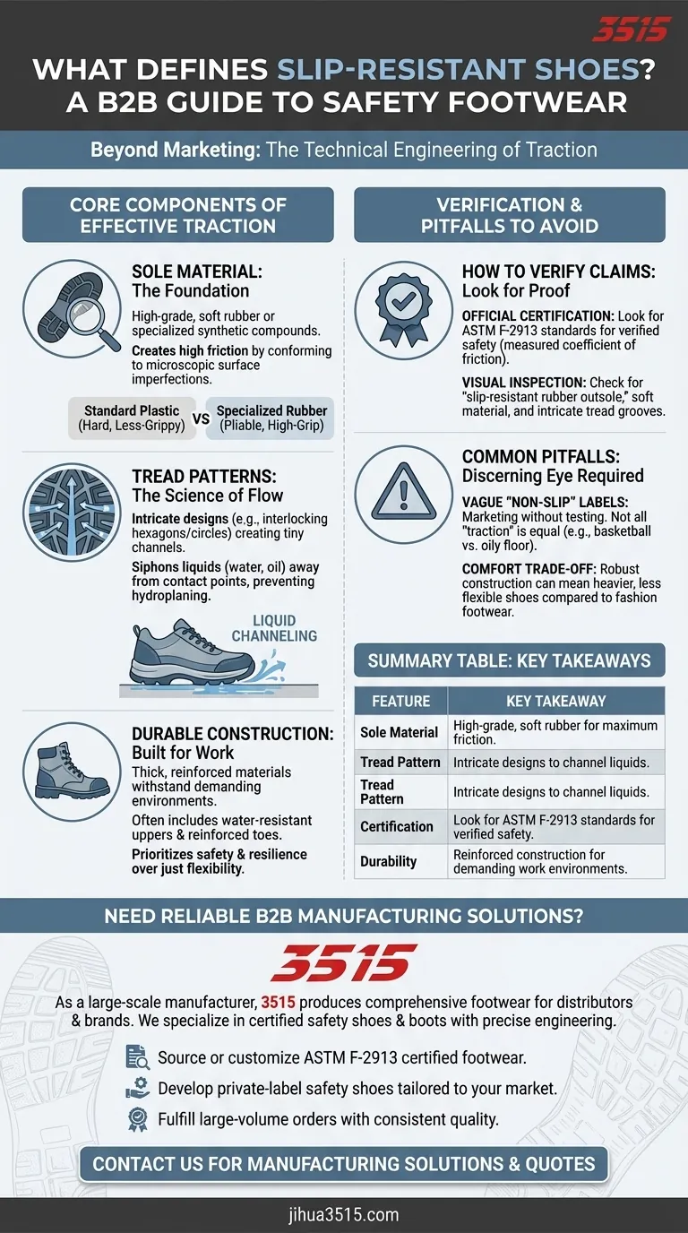 ¿Cuáles son algunos ejemplos de calzado antideslizante? Encuentra el ajuste adecuado para la seguridad en el lugar de trabajo Guía Visual