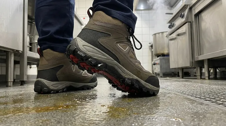 Cosa ha scoperto lo Scandinavian Journal of Work, Environment, and Health riguardo alle calzature antiscivolo?