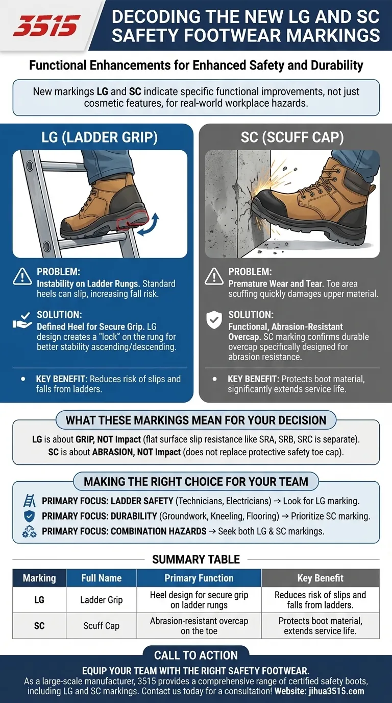Quali sono i nuovi requisiti aggiuntivi LG e SC nello standard aggiornato? Migliorare la sicurezza e la durata Guida Visiva