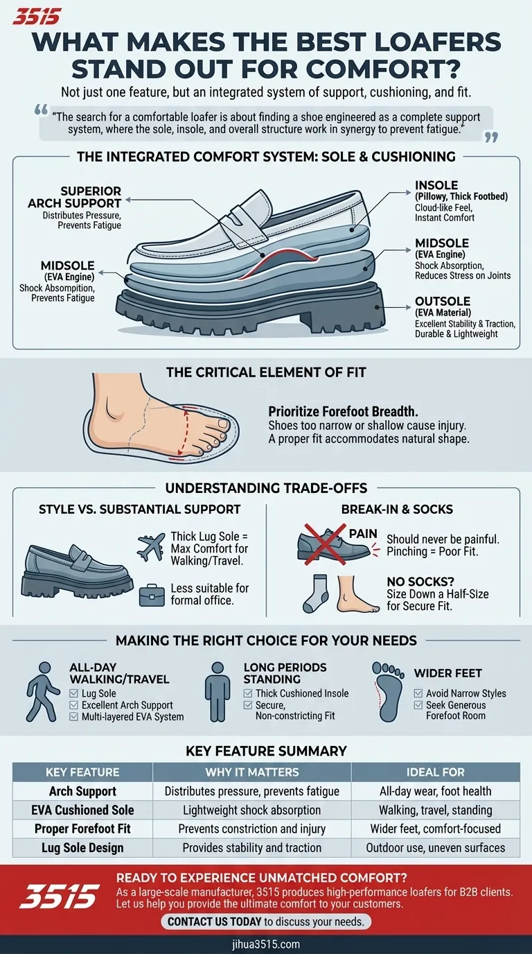 最高のローファーは、どのような点で快適さを際立たせているのでしょうか？エンジニアリングの秘密を発見しましょう。 ビジュアルガイド