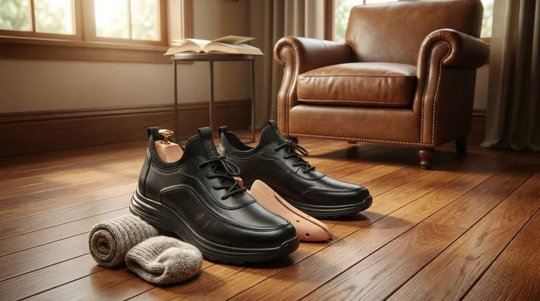 Каковы методы разноски классических туфель? Достижение идеального комфорта и долговечной посадки