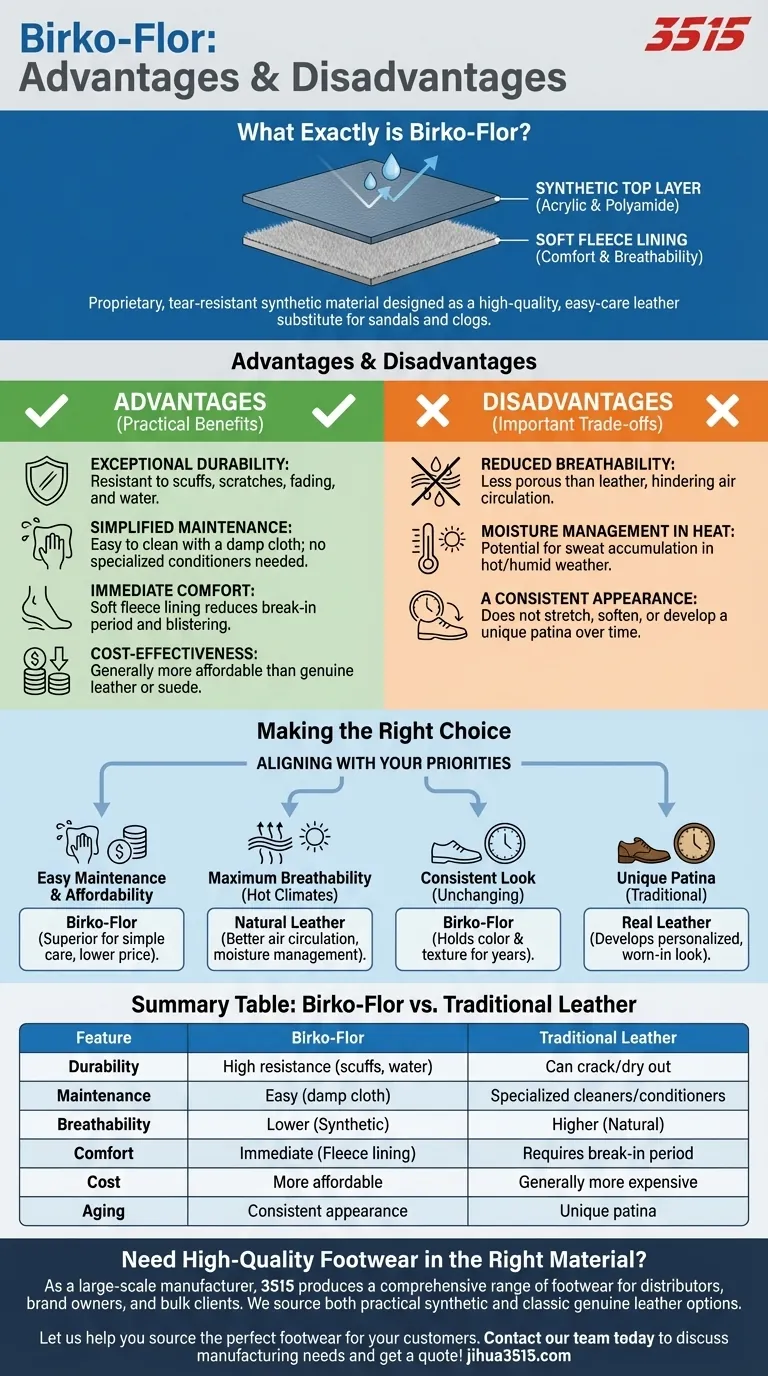 Was sind die Vor- und Nachteile von Birko-Flor? Ein praktischer Leitfaden zur Wahl Ihres Schuhmaterials Visuelle Anleitung