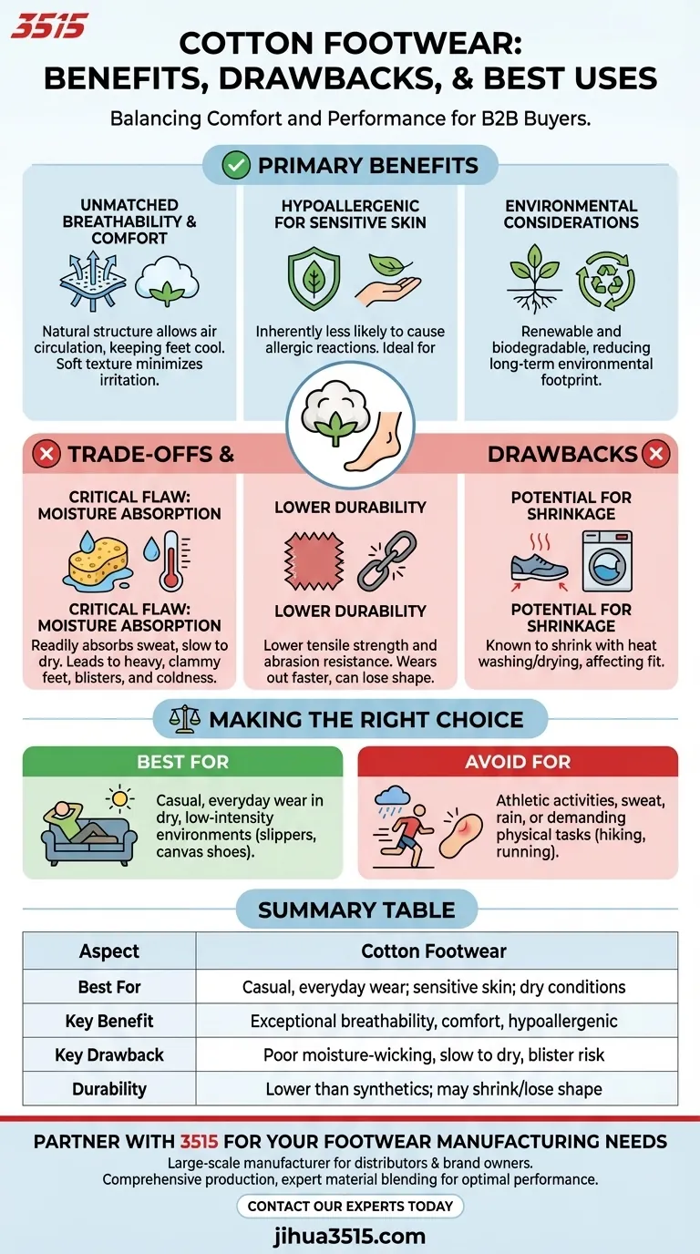 ¿Cuáles son los beneficios y los inconvenientes del calzado de algodón? Descubra la verdad para su negocio Guía Visual